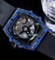 Swiss HUB4700 Hublot Replica Big Bang Watch -Blue Carbon Bezel Skeleton Dial (8)_th.jpg